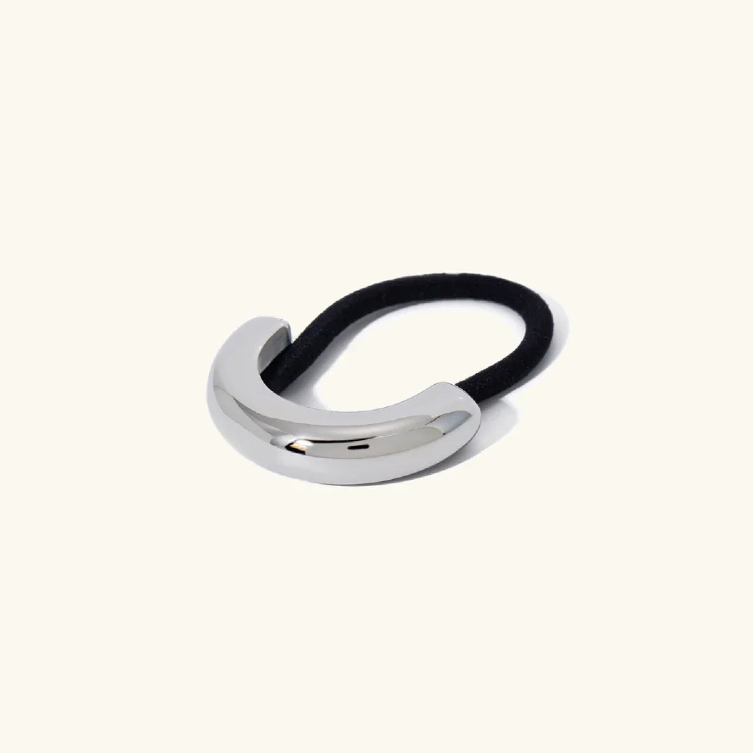 Gold-Plated Glossy Arch Pony Cuff