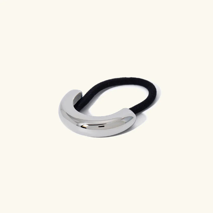 Gold-Plated Glossy Arch Pony Cuff