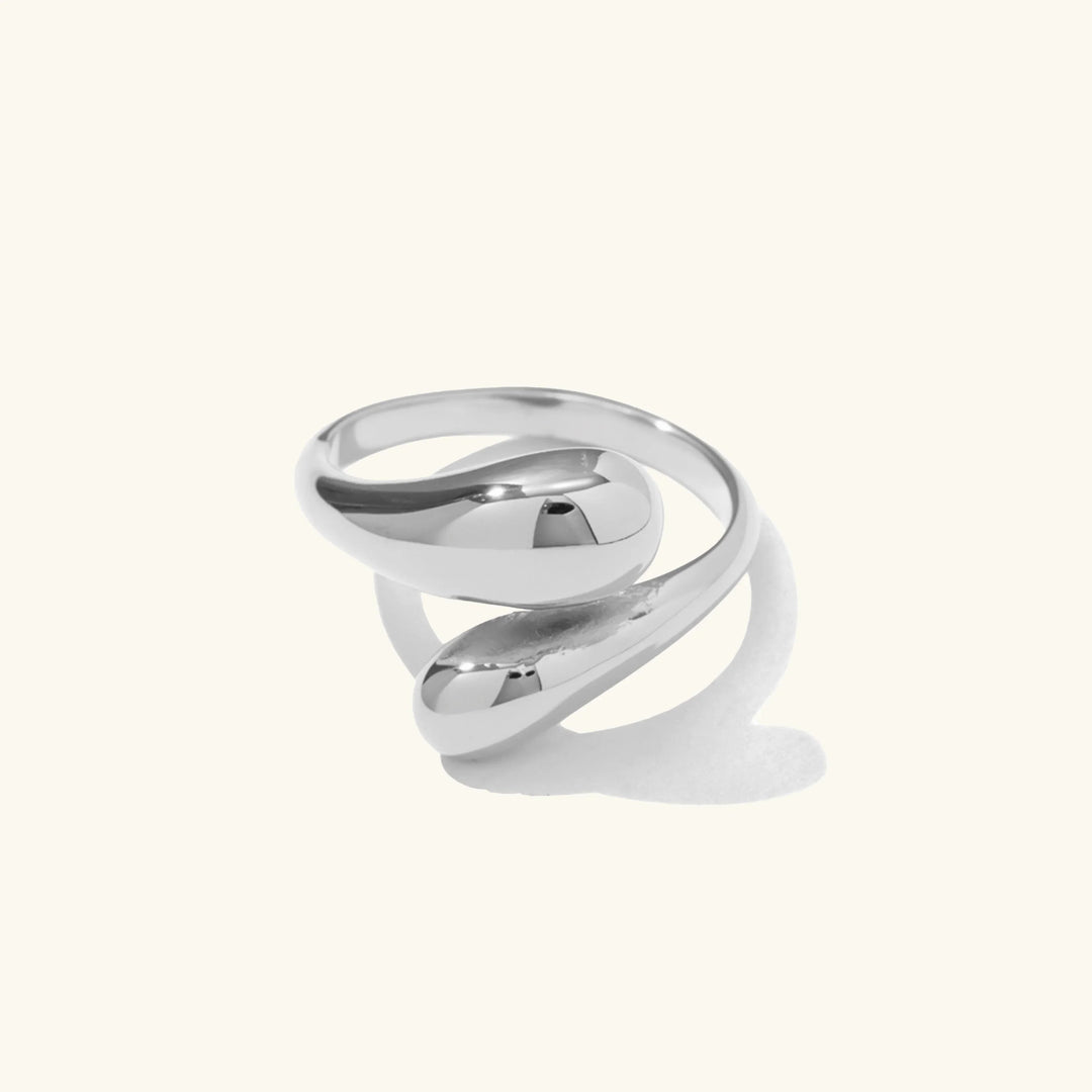 Gold-Plated Open-Ended Gold Ring