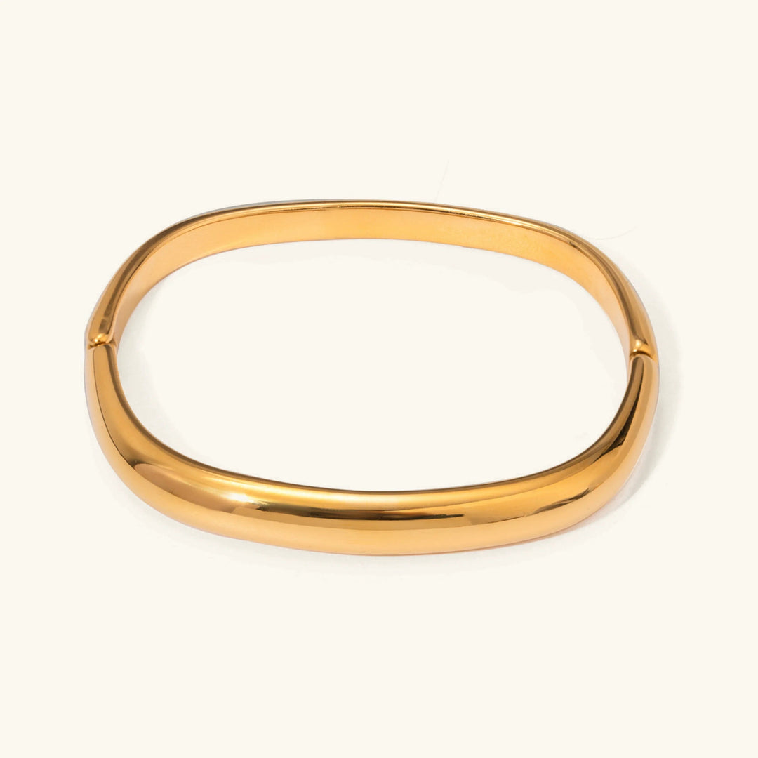 Gold-Plated Stainless Steel Bracelet