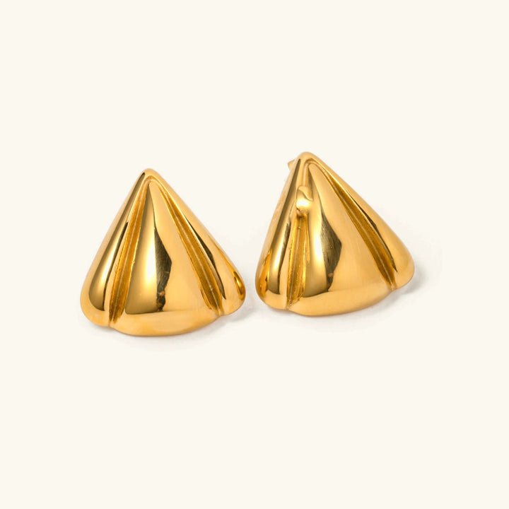Gold-Plated Statement Earrings for Women