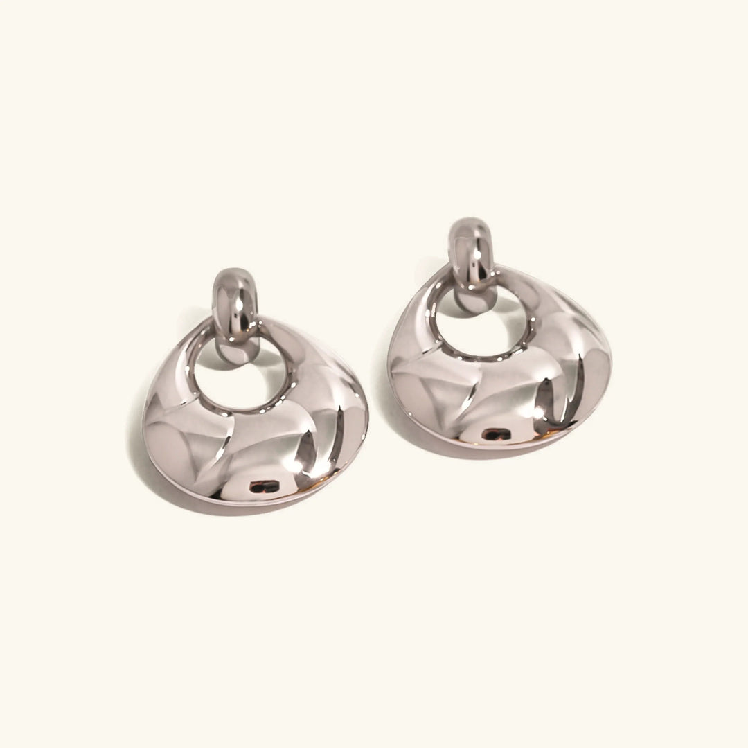 Gold-Plated Coralyn Hoop Earrings