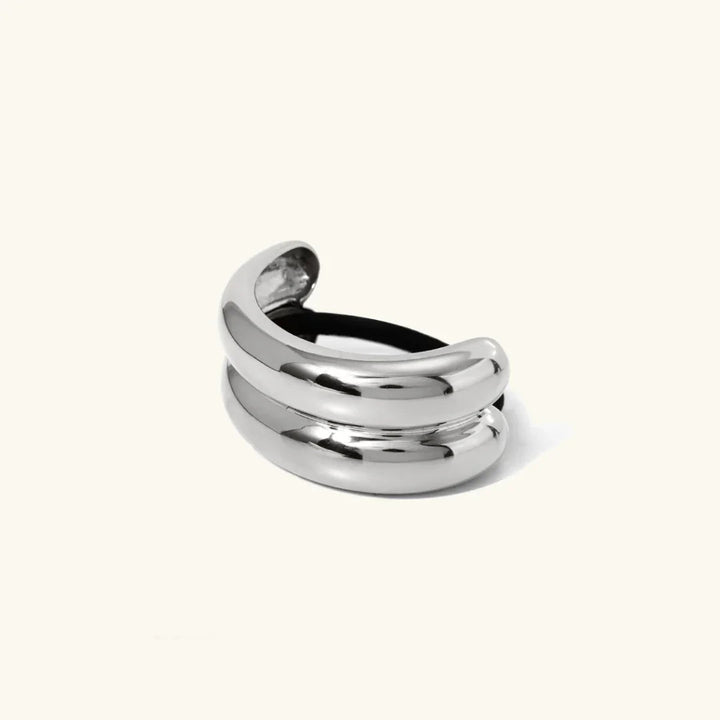 Gold-Plated Double Arch Pony Cuff
