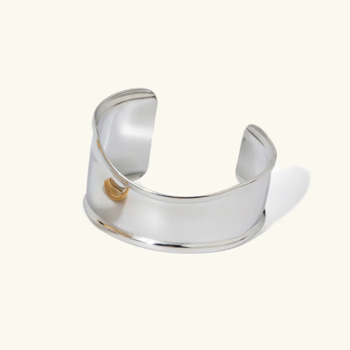 Gold-Plated Intertwined Bangle