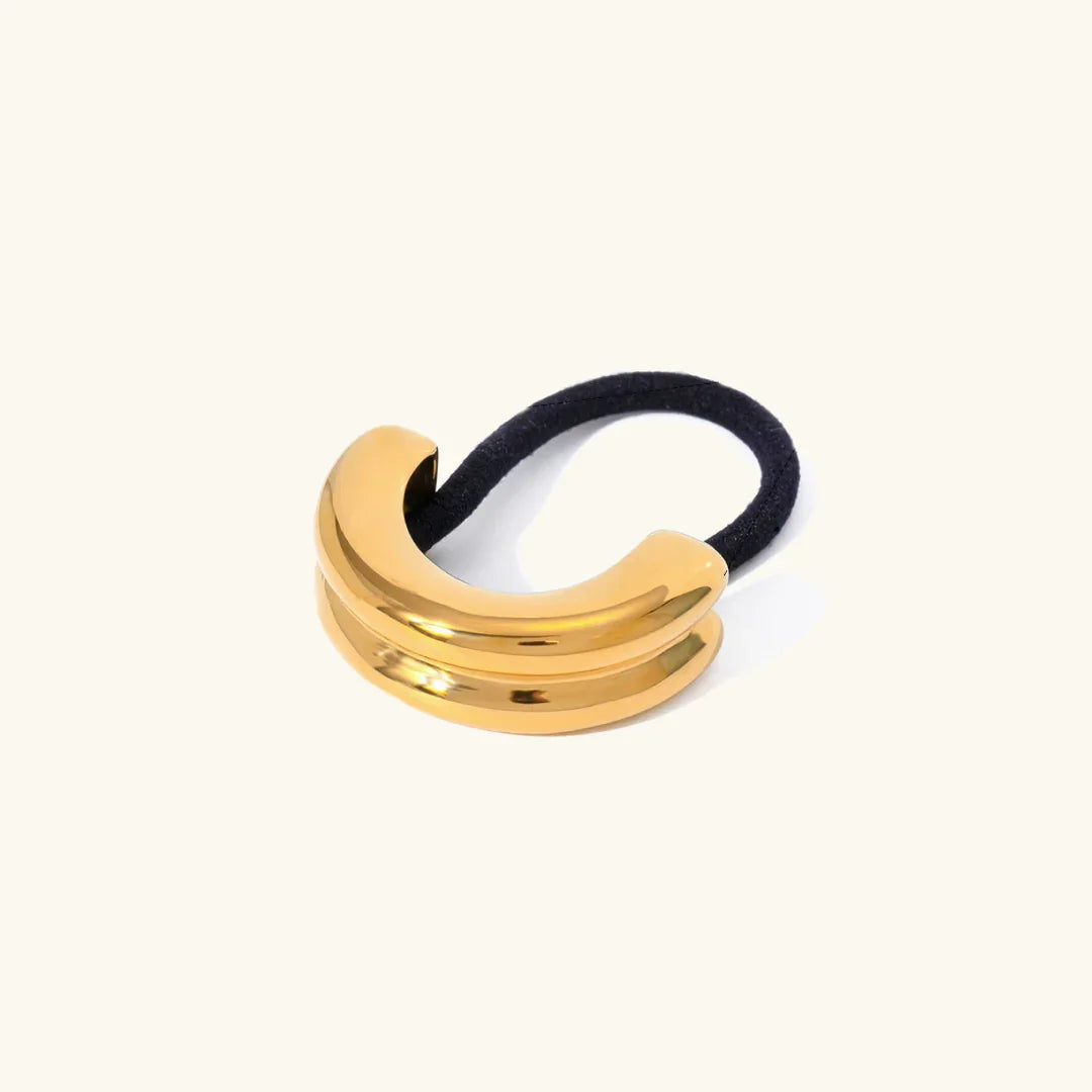 Gold-Plated Mini Double Arch Pony Cuff