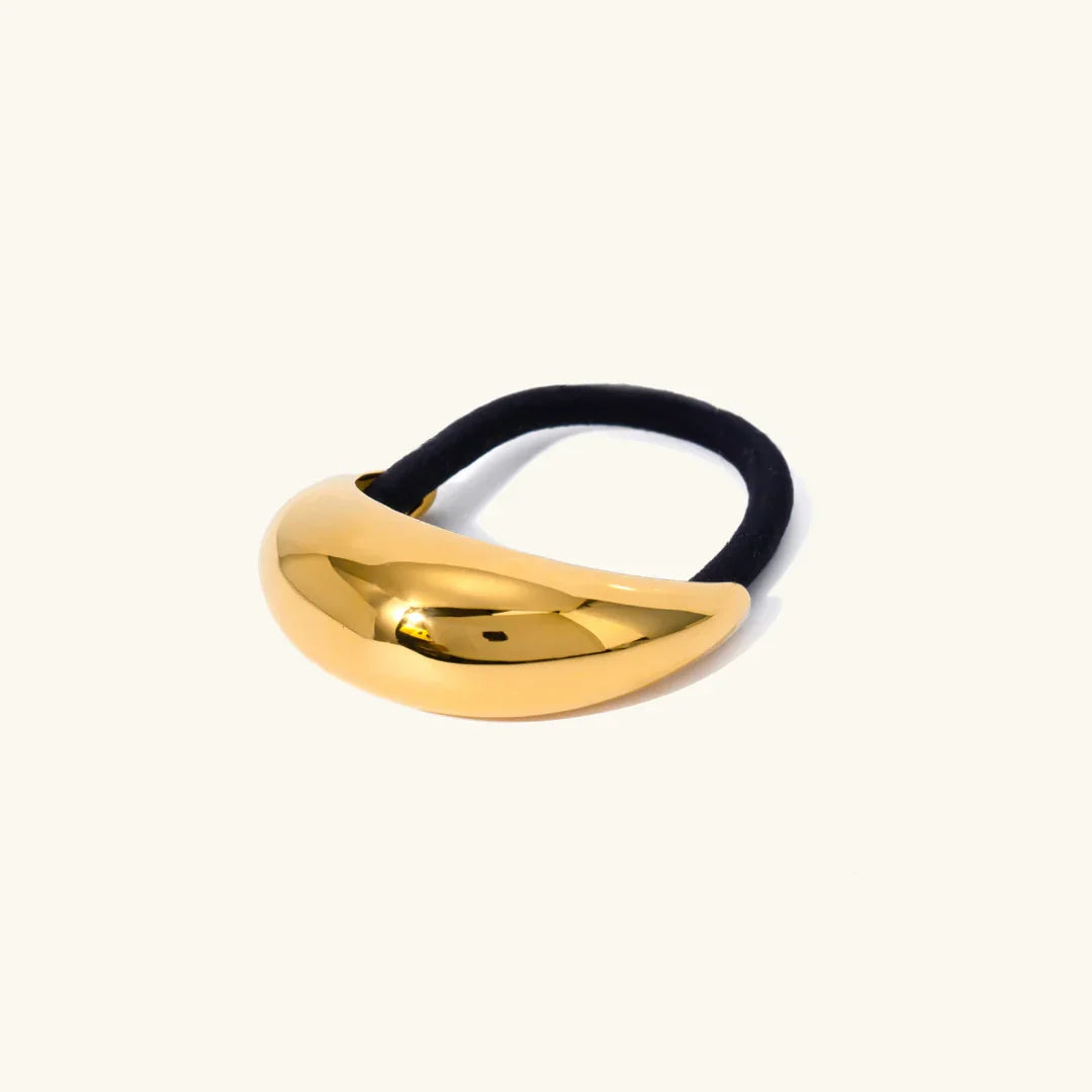 Mini Dome Gold-Plated Pony Cuff