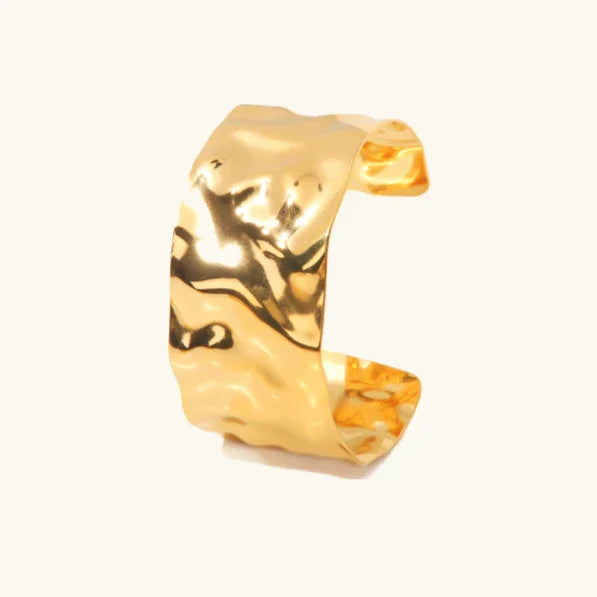 Gold-Plated Hope Bangle