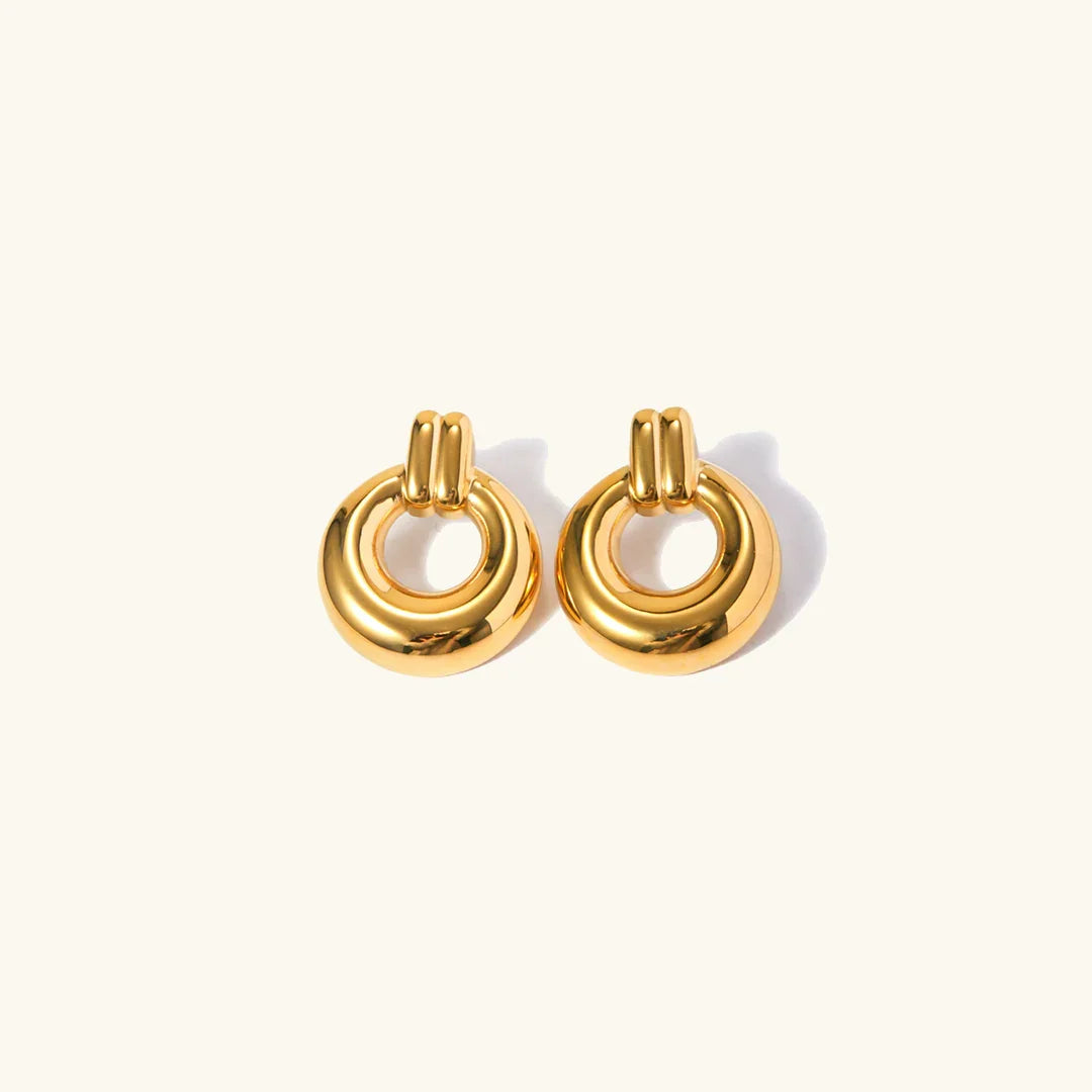 Gold-Plated Lynora Earrings