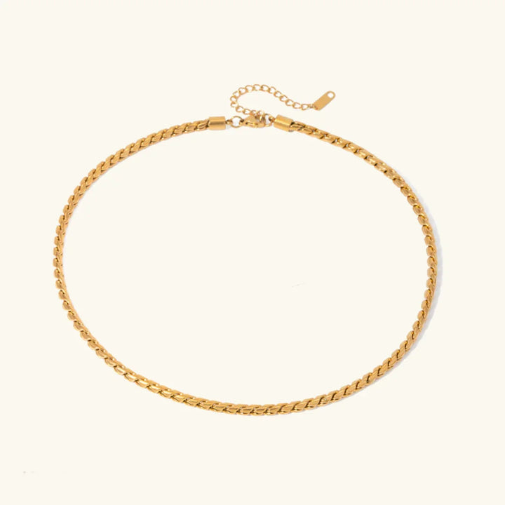 Gold-Plated Chain Necklace for Women