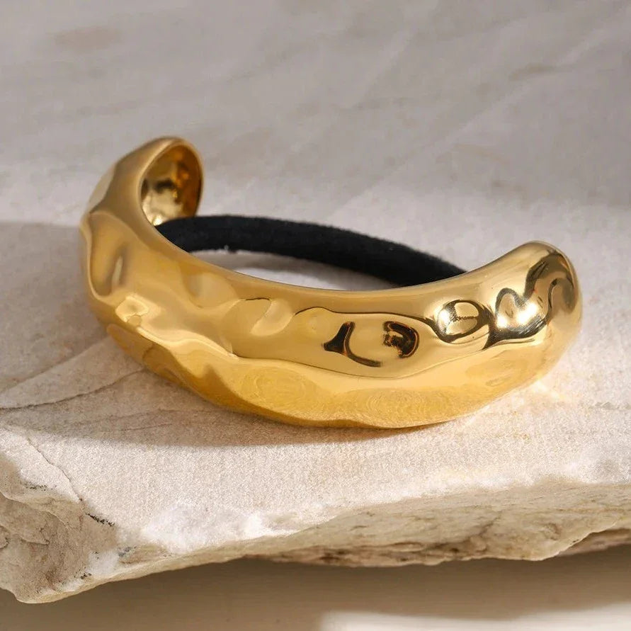 Gold-Plated Arch Pony Cuff