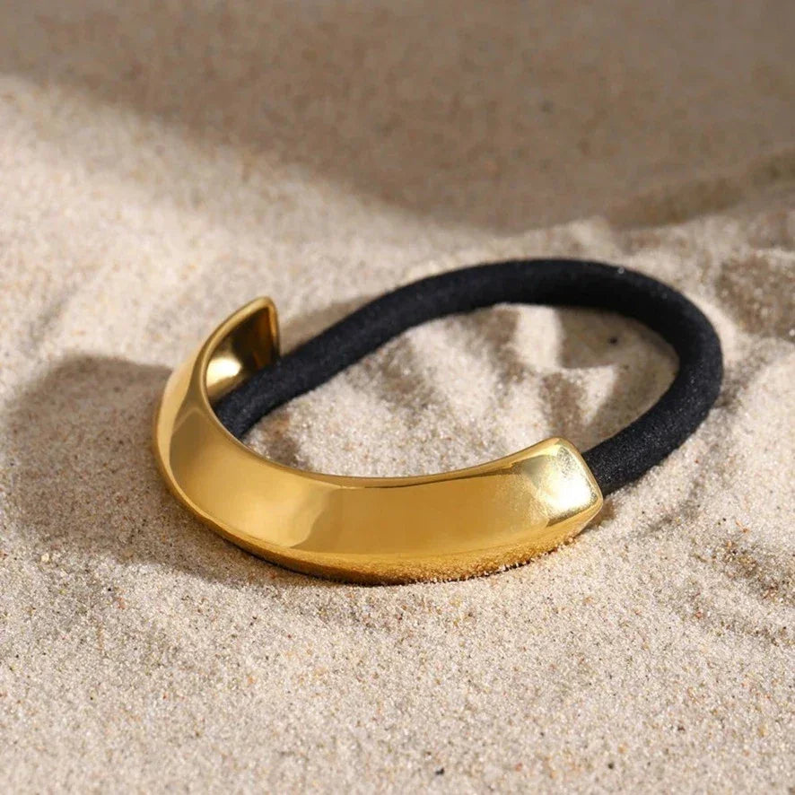 Gold-Plated Arch Pony Cuff