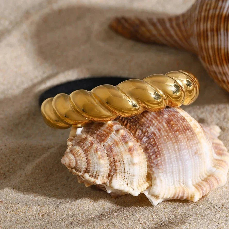 Gold-Plated Pony Cuff