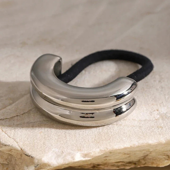 Gold-Plated Mini Double Arch Pony Cuff