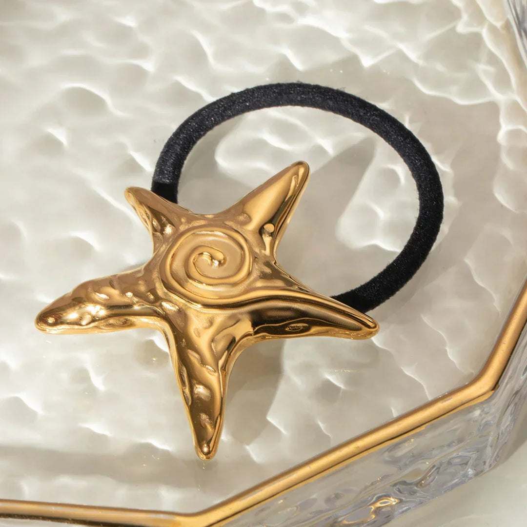 Gold-Plated Starfish Pony Cuff