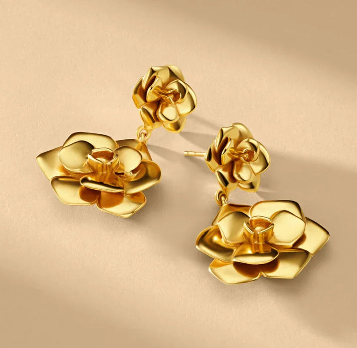 Gold-Plated Thelma Earrings