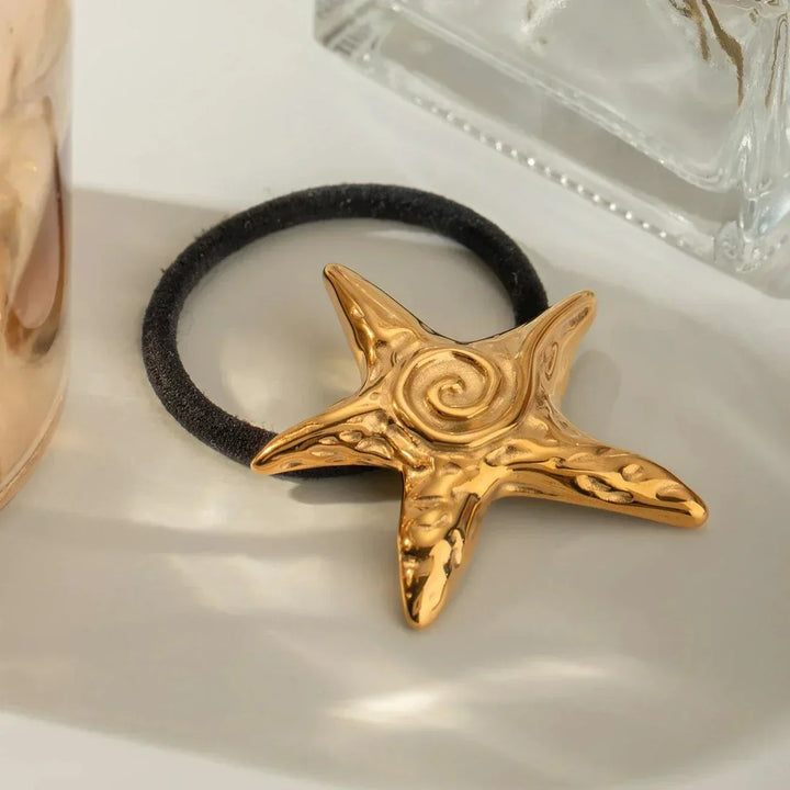 Gold-Plated Starfish Pony Cuff