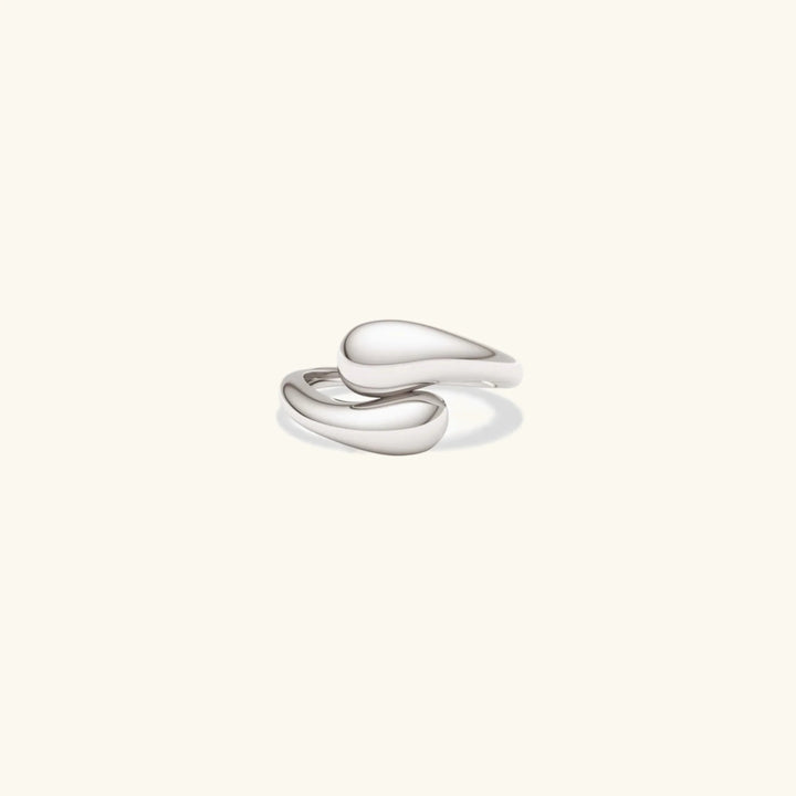 Gold-Plated Statement Adjustable Dome Ring for Women