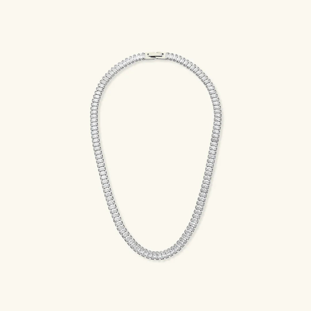 Gold-Plated Diamond Necklace For Women