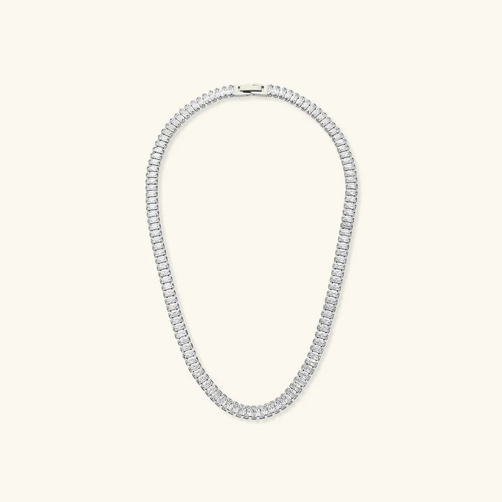 Gold-Plated Diamond Necklace For Women