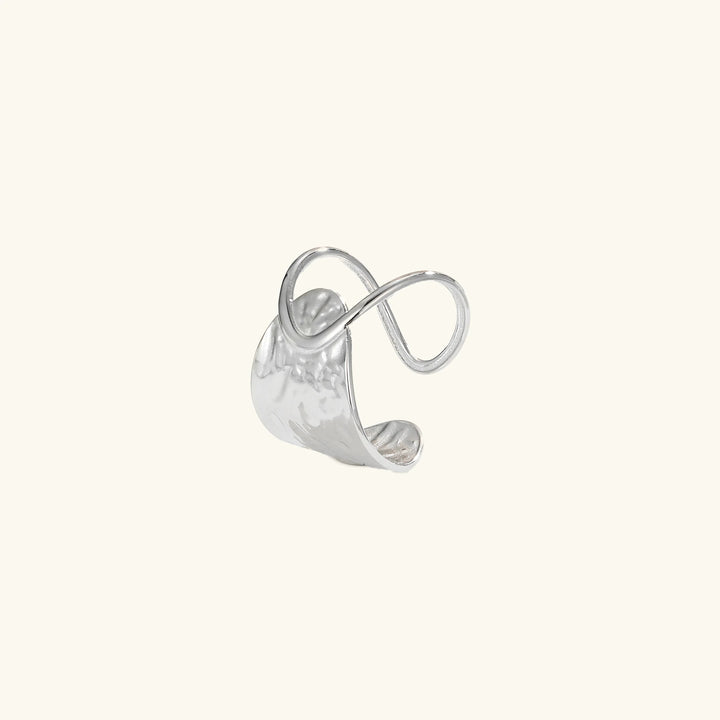 Gold-Plated Minimalist Ring with Stainless Steel