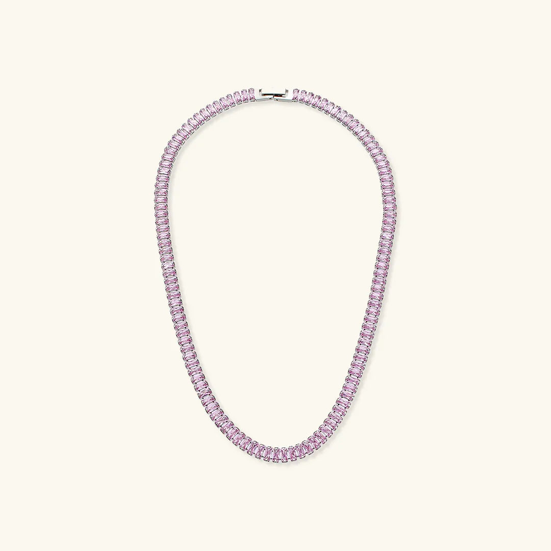 Gold-Plated Diamond Necklace For Women