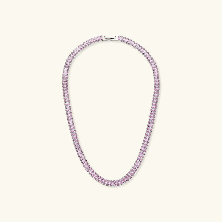 Gold-Plated Diamond Necklace For Women