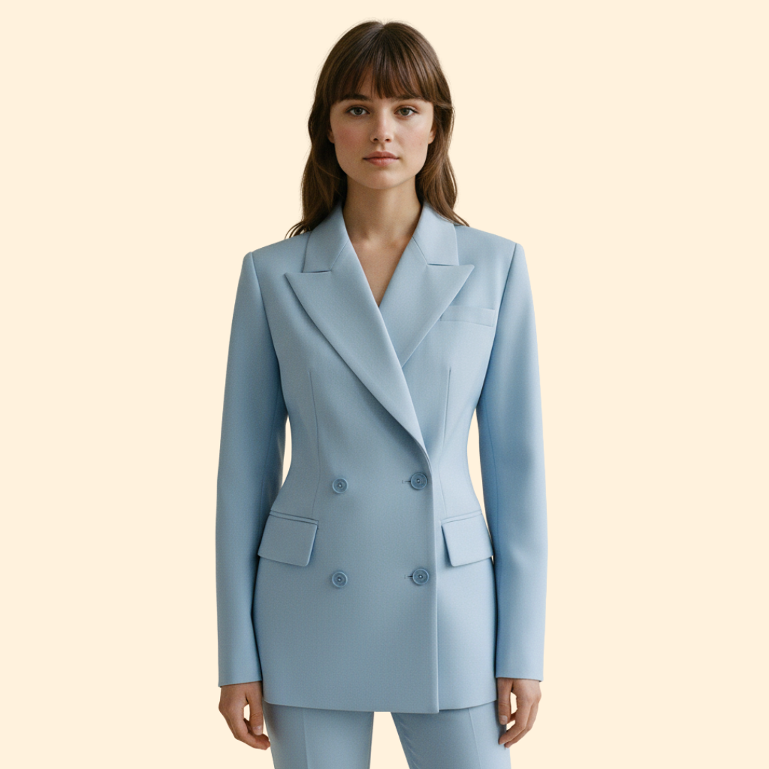 Structured Blazer with Clean Design