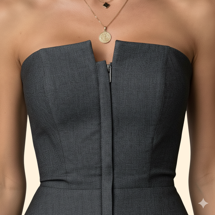 Structured Bustier Top