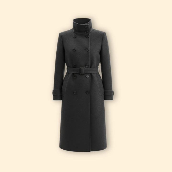 Structured Buttoned Coat