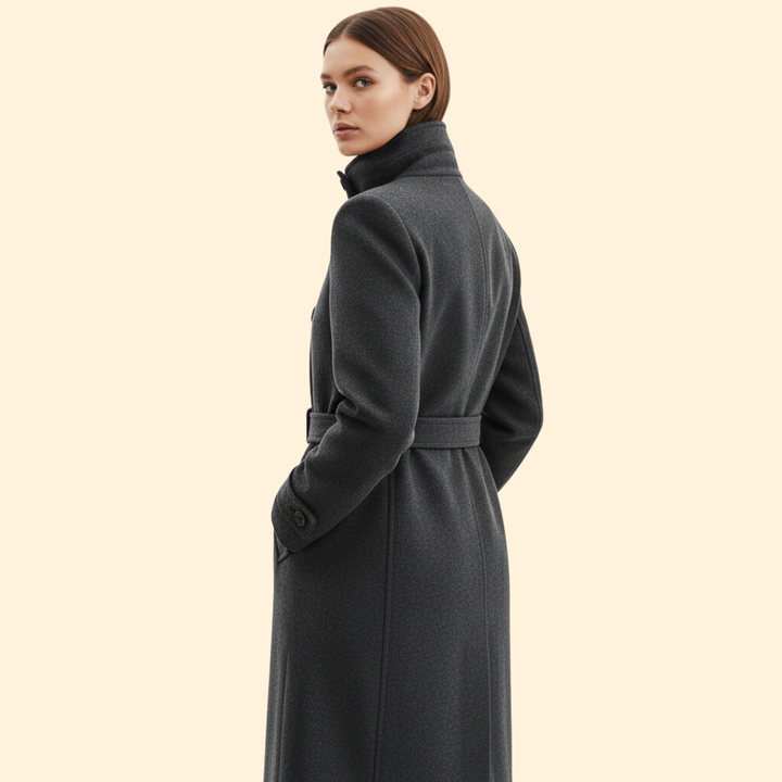 Structured Buttoned Coat