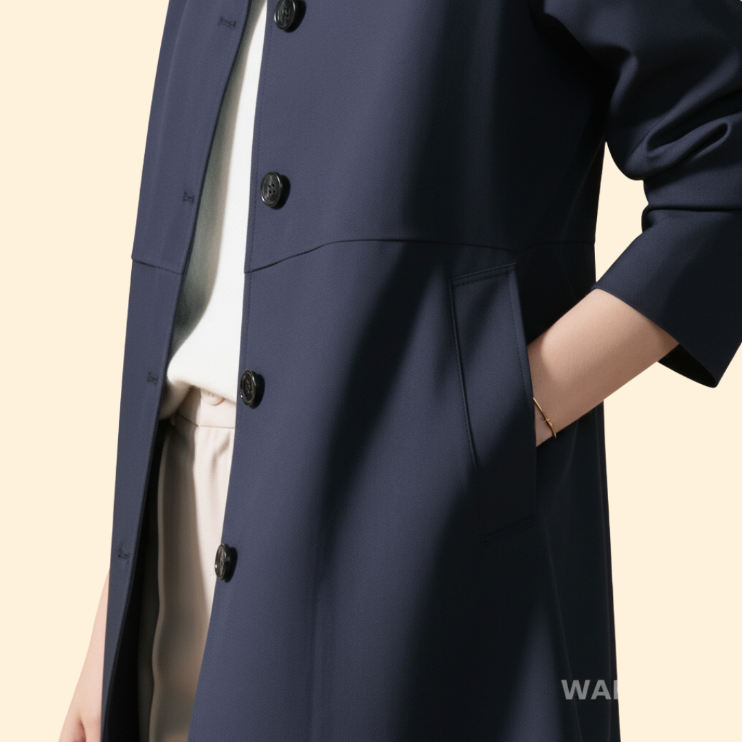 Structured Mid Length Coat