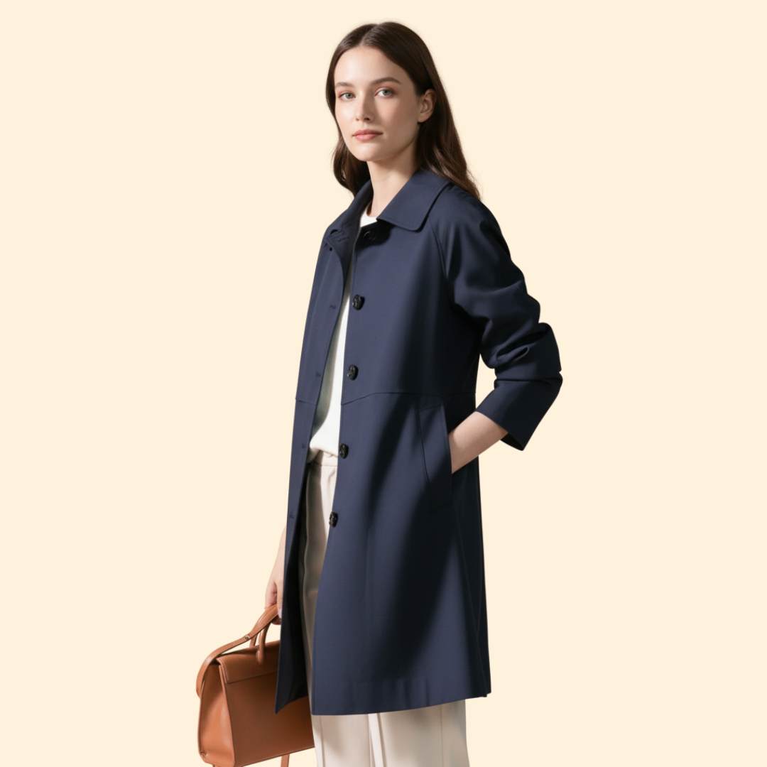 Structured Mid Length Coat