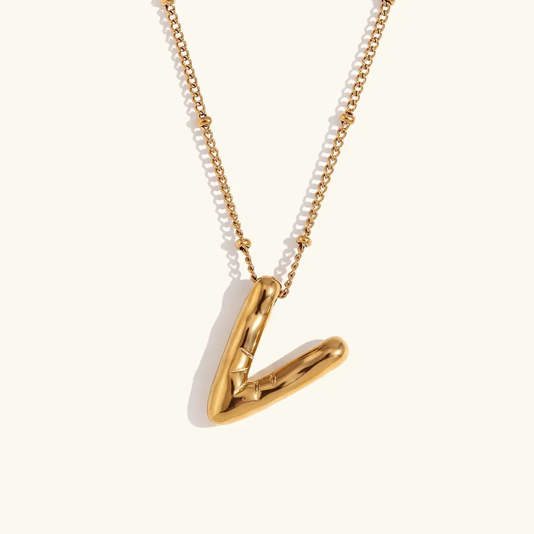 Gold-Plated Necklace – Personalized Elegance