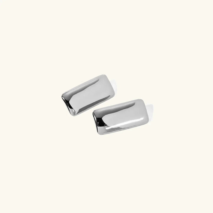 Gold-Plated Geometric Earrings with Waterproof Stainless Steel