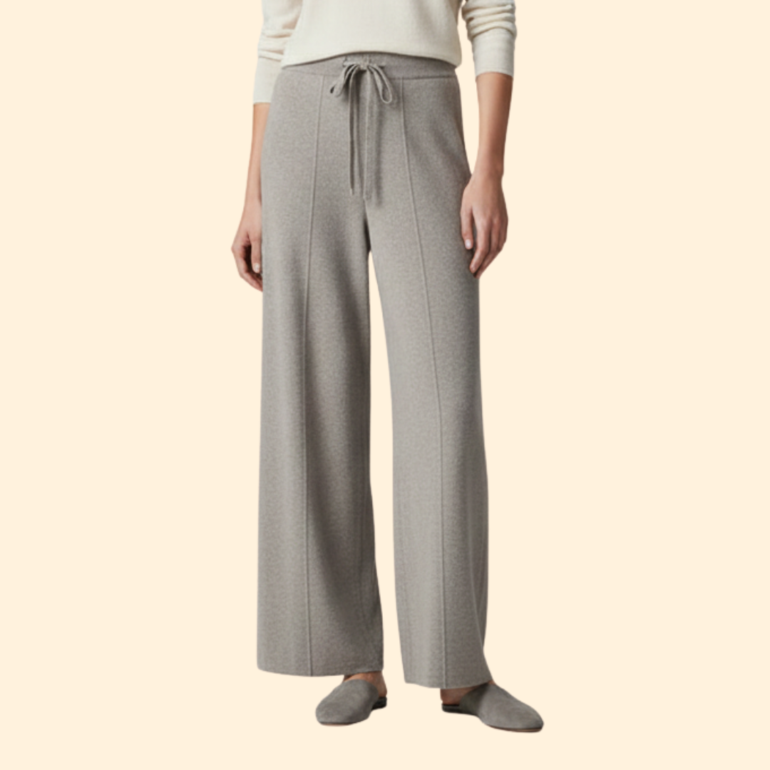 Women Lounge Pants with Adjustable Waist