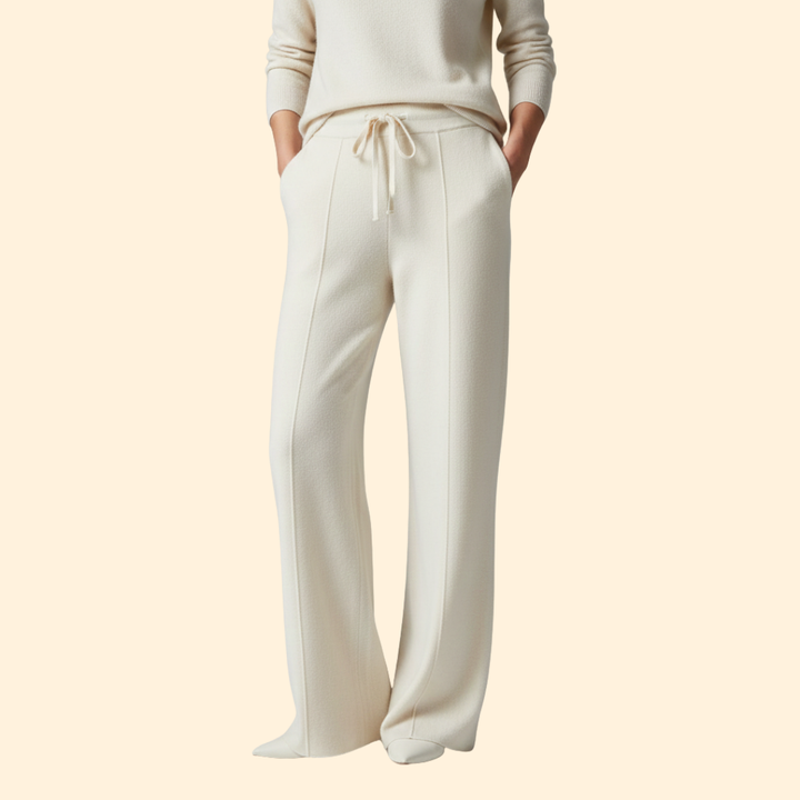 Women Lounge Pants with Adjustable Waist