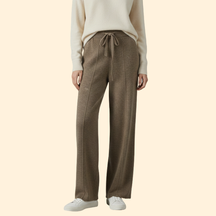 Women Lounge Pants with Adjustable Waist