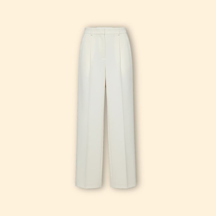 Women Pleated Pants with Wide Leg