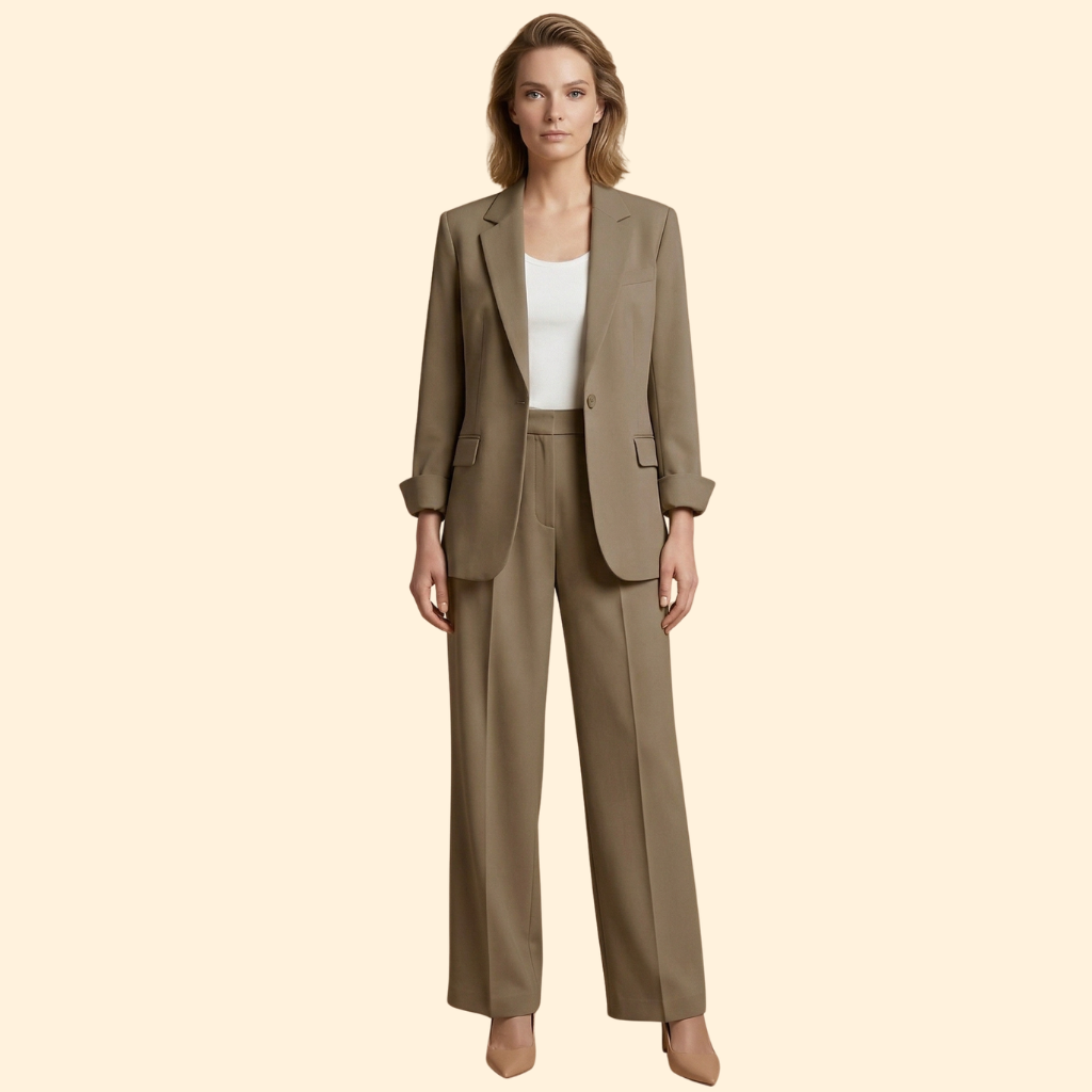 Women’s Blazer Set with Trousers