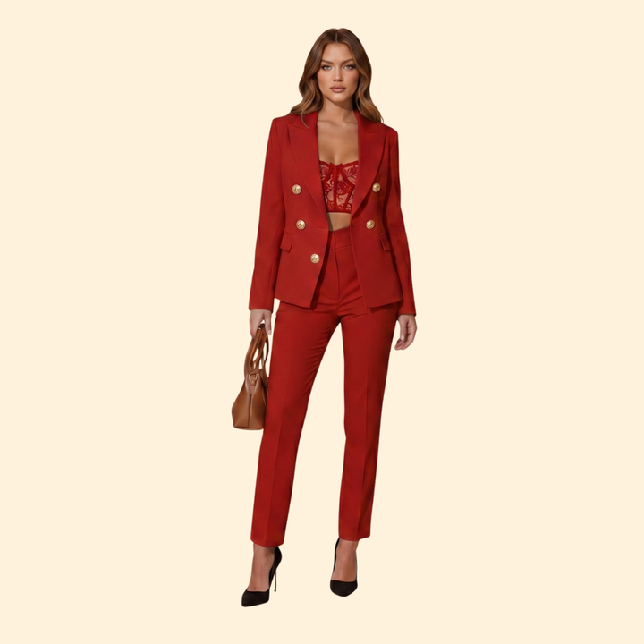Women’s Blazer with Structured Fit