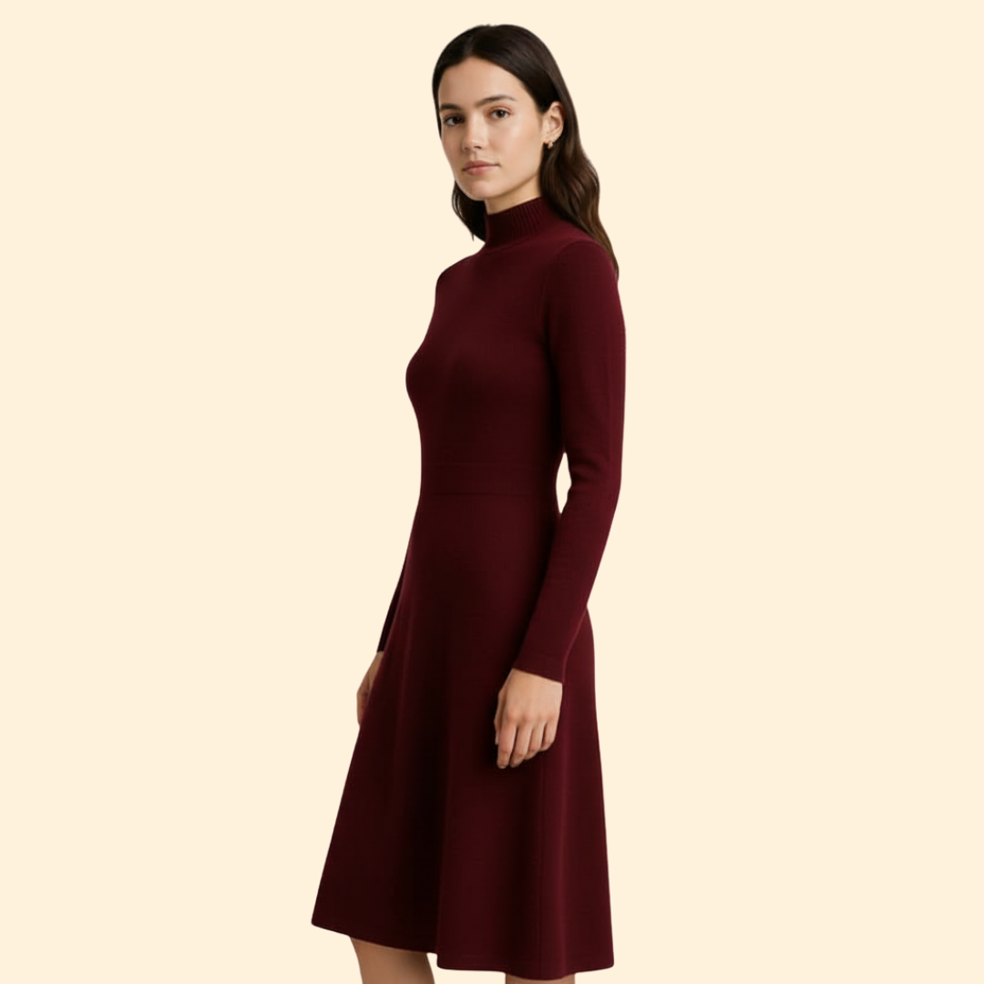 Women’s Midi Dress Long Sleeve