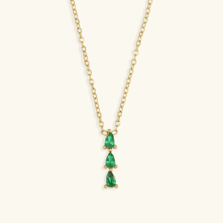 Gold-Plated Diamond Necklace For Women