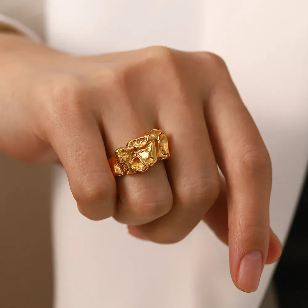 Gold-Plated Paloma Ring