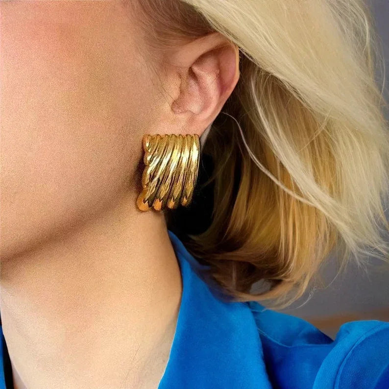 Gold-Plated Earrings